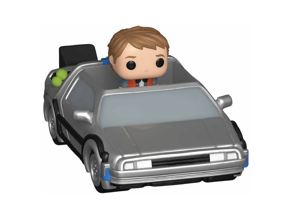 Funko Pop Bitty Rides Regreso al Futuro Figura Marty McFly con Time Machine