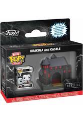 Funko Pop Bitty Towns Universal Monsters Figurine Dracula avec chteau