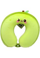Almofada de Viagem para Pescoço Maçã Verde de 27x27 cm
