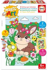 Magic Art Number Set Peindre par numéros Animaux domestiques
