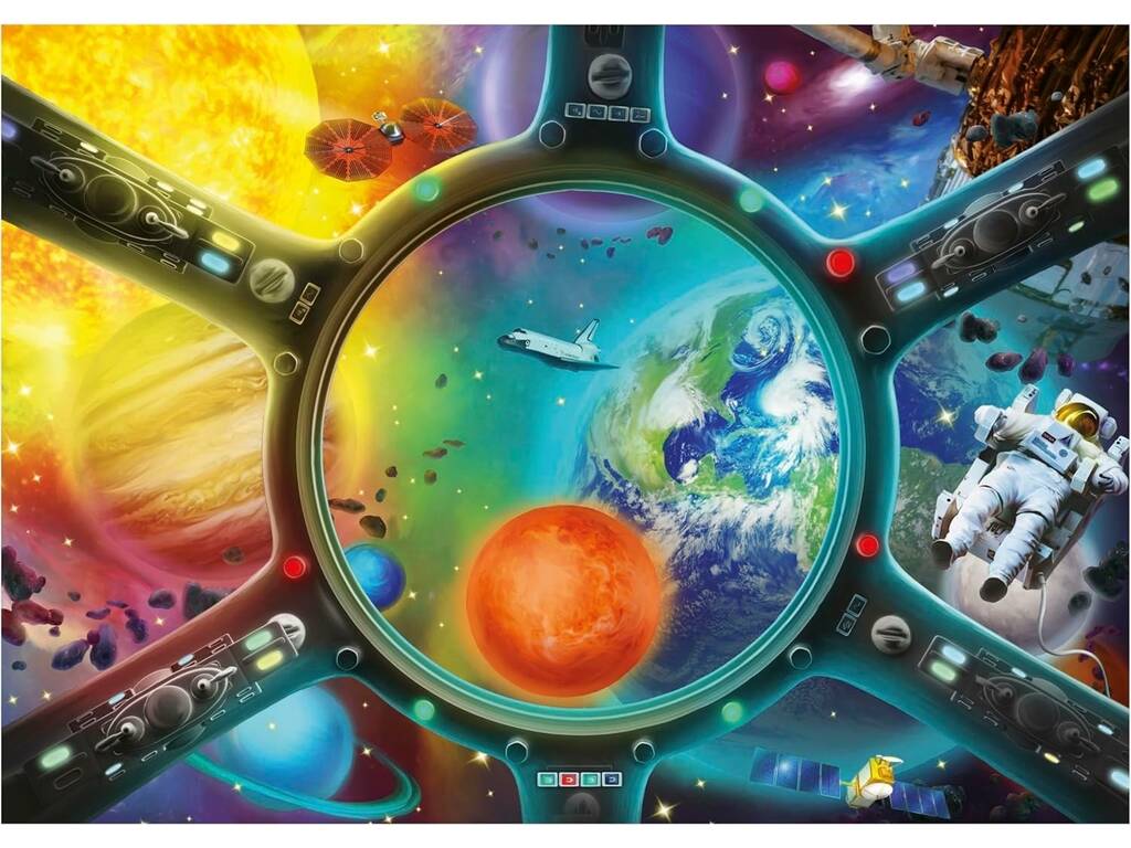 Puzzle 500 Marche dans l'espace