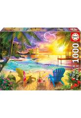 Puzzle 1000 Spiaggia dell'Amore