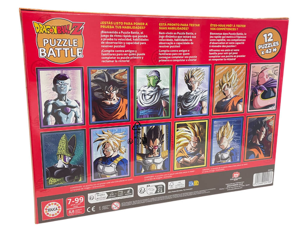Puzzle Battle 12x42 Dragon Ball Z