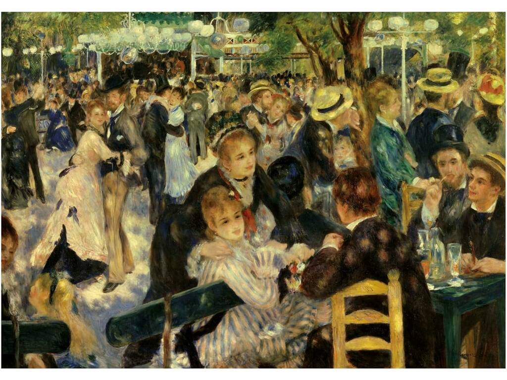 Puzzle 3000 Danse au Moulin De La Galette, Renoir