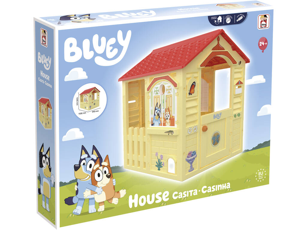 Bluey Maisonnette de 104 x 84 x 103 cm
