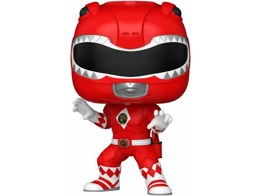 Funko Pop Movies Mighty Morphin Power Rangers The Movie Figura Ranger Rojo