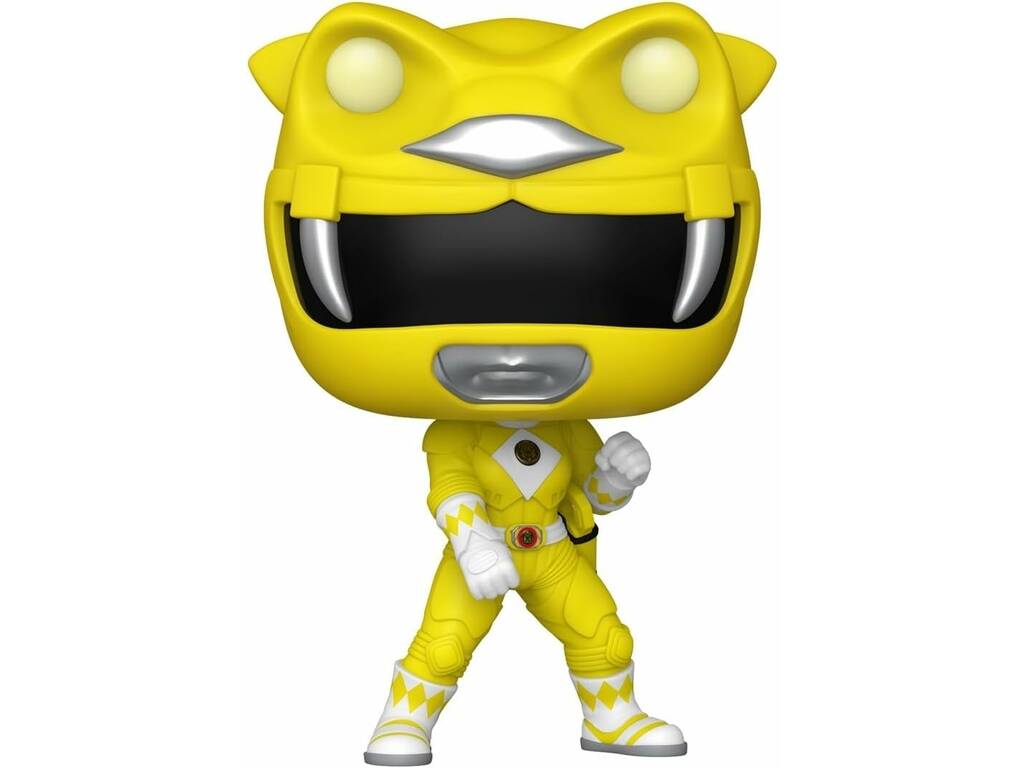 Funko Pop Movies Mighty Morphin Power Rangers The Movie Figura Ranger Amarillo