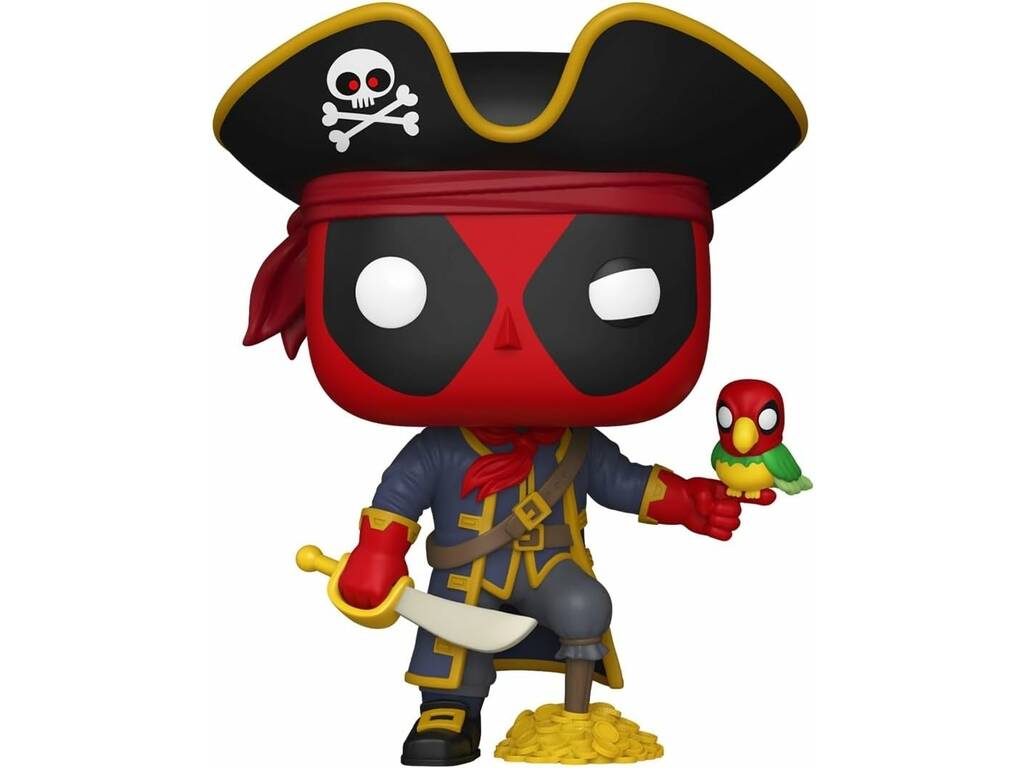 Funko Pop Plus Deadpool Deadpool Figure Deadpool en Long John Silver avec bobble head
