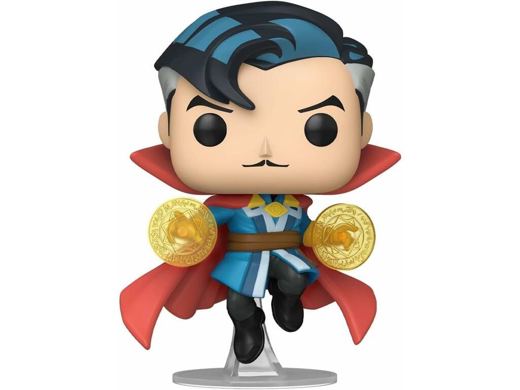 Funko Pop Marvel Tu Amigo y Vecino Spiderman Figura Doctor Strange con Cabeza Oscilante