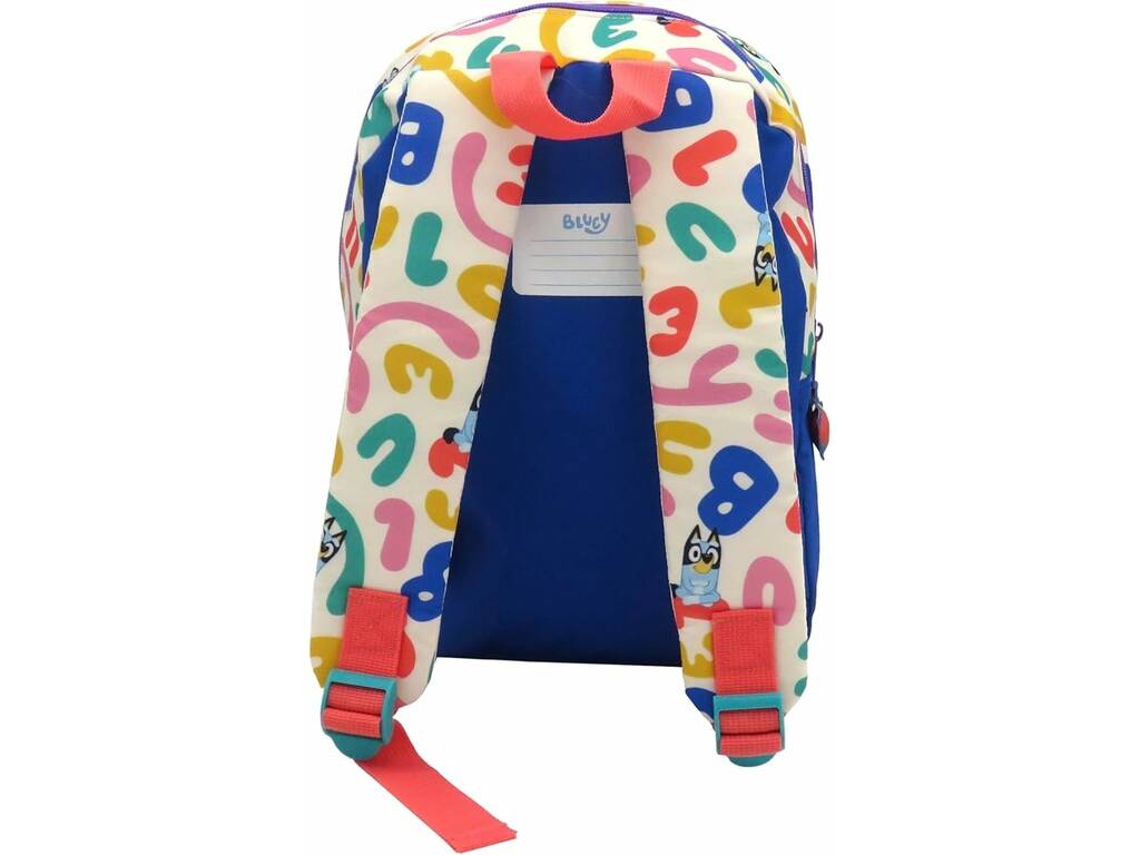 Bluey 30 Cm 3D Sac à dos arc-en-ciel