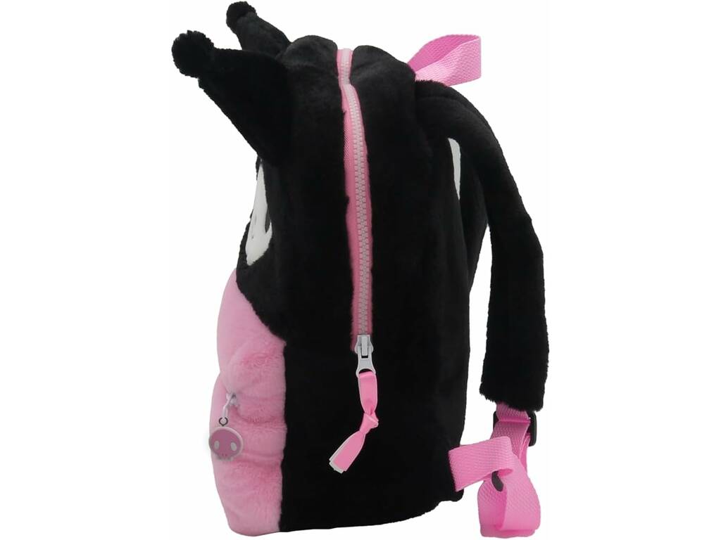 Sac à dos en peluche Sanrio Kuromi