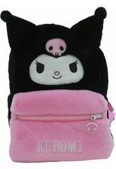 Sac à dos en peluche Sanrio Kuromi