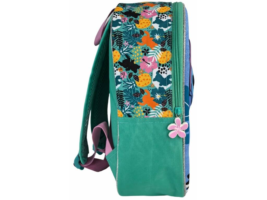 Disney Stitch 3D Tropical Preschool Backpack 30x26x8 cm