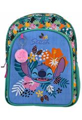 Stitch Tropical Mochila Adaptvel a Carrinho 40x31x15 Cm