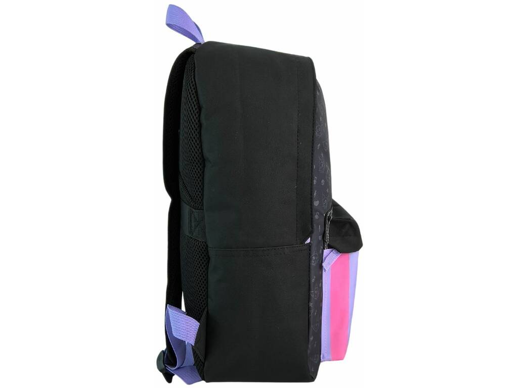 Sac à dos Kuromi avec rembourré adaptable au chariot 42X31X13,5 cm