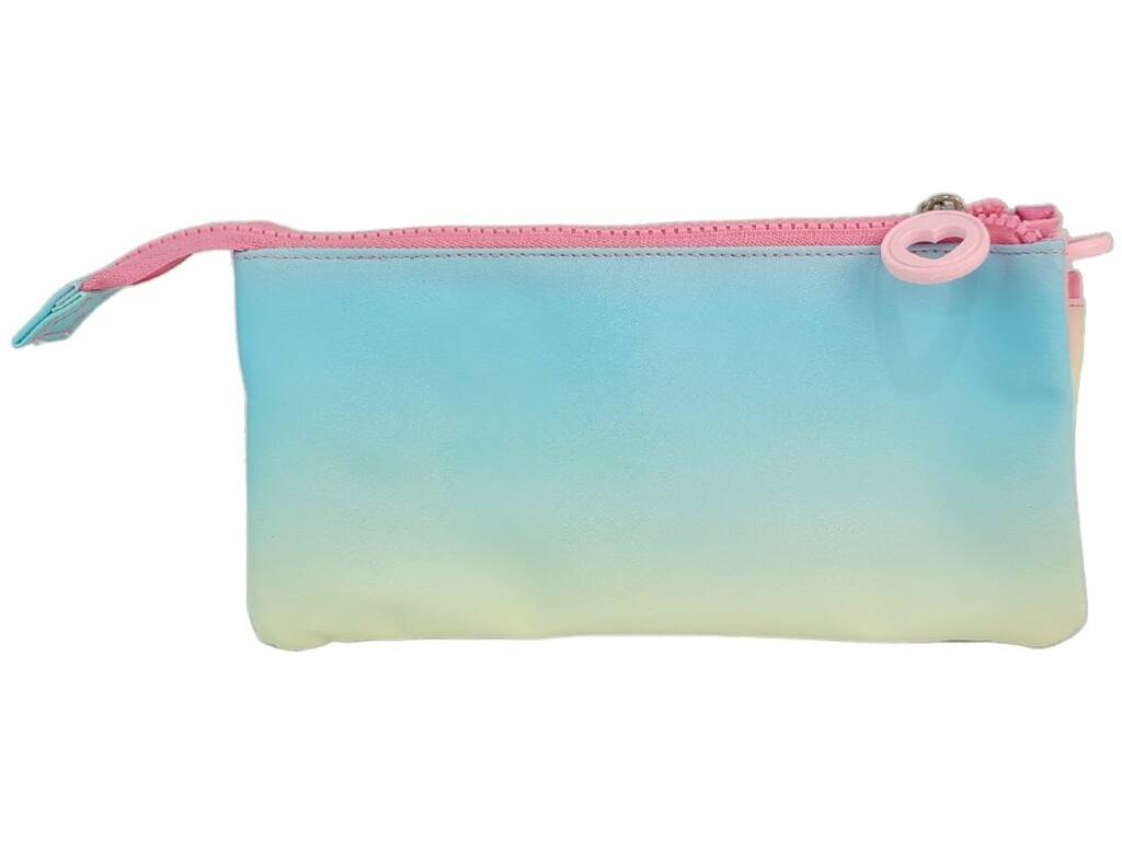 Blin Blin Gradient Pink Triple Case 11X23X5 cm