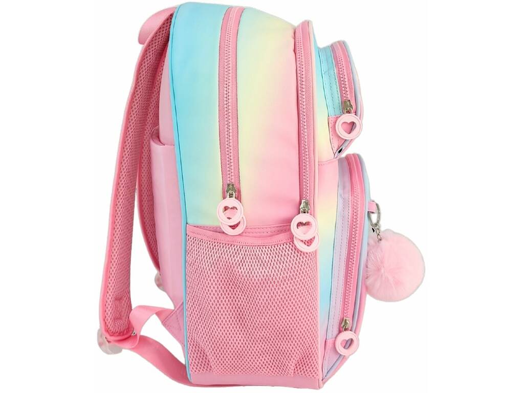 Blin Blin Gradient Pink Trolley Sac à dos 44X31X17 cm