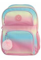 Blin Blin Gradient Pink Mochila Adaptvel a Carrinho 44X31X17 cm