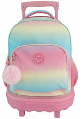 Blin Blin Gradient Pink Mochila Adaptvel a Carrinho 30X30X20 Cm