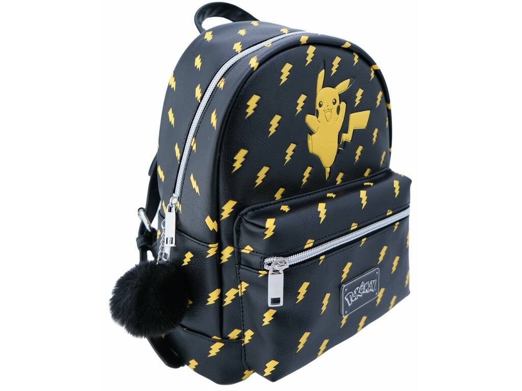 Sac à dos Pokémon Pikachu Noir 28x22x11 cm