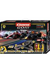 Carrera Go!!! Circuito Speed Zone 1:43 com Ferrari e Oracle Red Bull