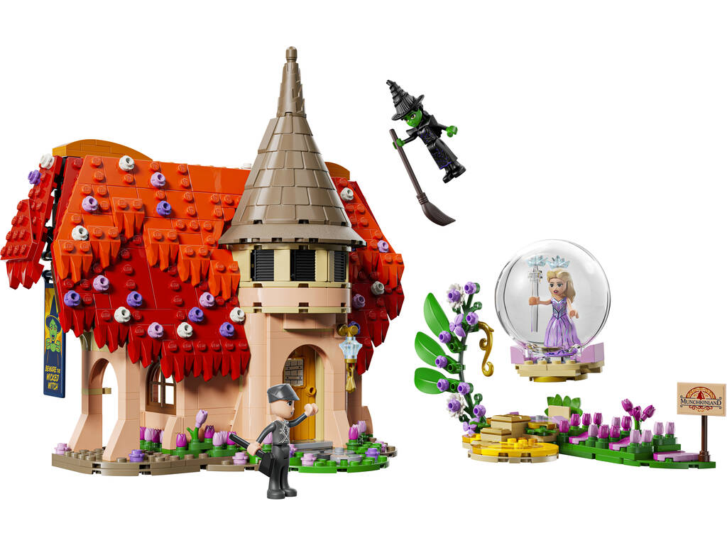 Lego Wicked Glinda et Elphaba visitent Munchkinland