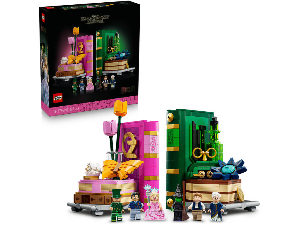 Lego Wicked Serre-livres Glinda et Elphaba