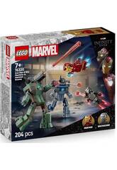 Lego Marvel Iron Man et War Machine contre les drones de Hammer