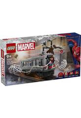 Lego Super Heroes Marvel Spiderman Vs Doc Ock Cena do Comboio Subterrâneo
