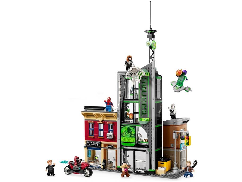 Lego Marvel Spiderman contre Oscorp