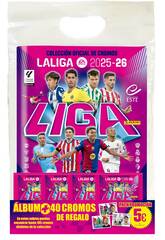La Liga Este 2025-26 Pack Promotion Album avec 5 Enveloppes