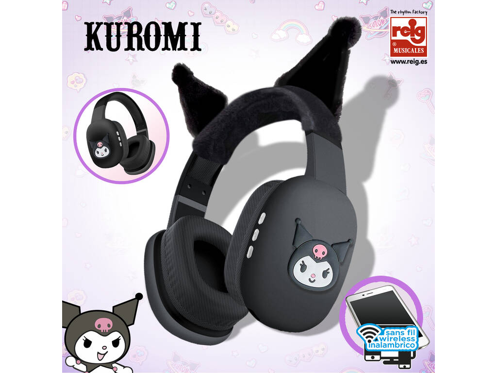 Écouteurs sans fil Sanrio Kuromi
