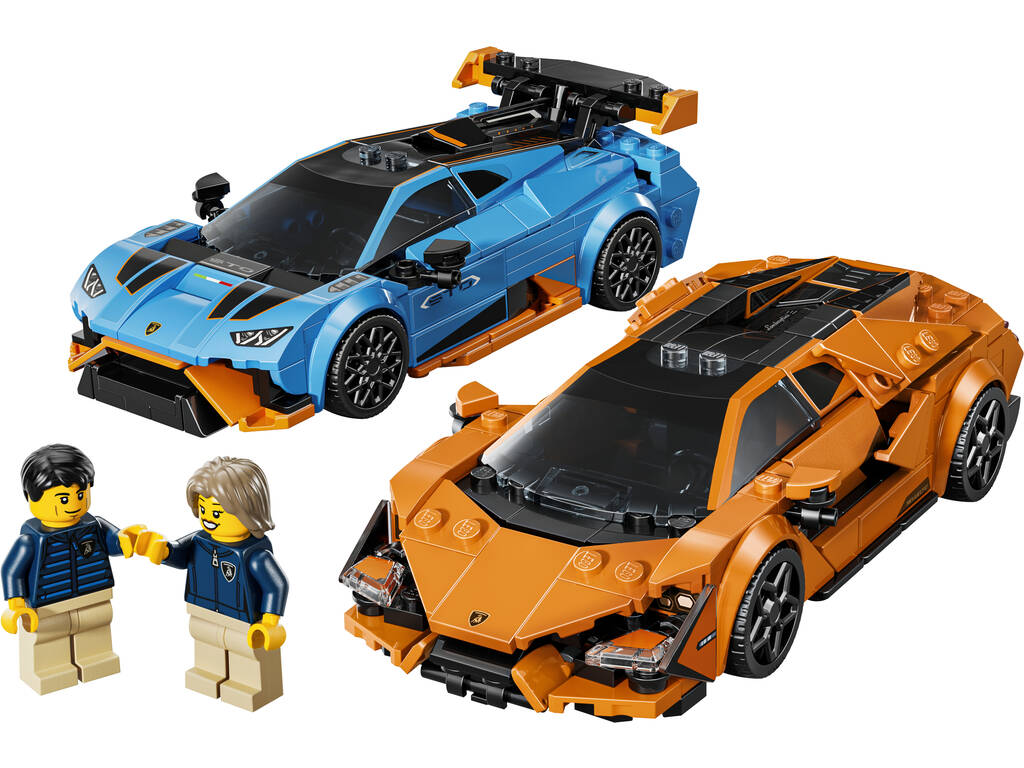 Lego Speed Champions Lamborghini Revuelto y Huracán STO