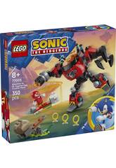 Lego Sonic Knuckles vs Meca Egg Crusher del Dr. Eggman