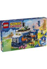 Lego Sonic Camioneta de Operações da Equipa Sonic