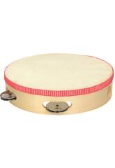 Tambourin en bois de 20,5 cm