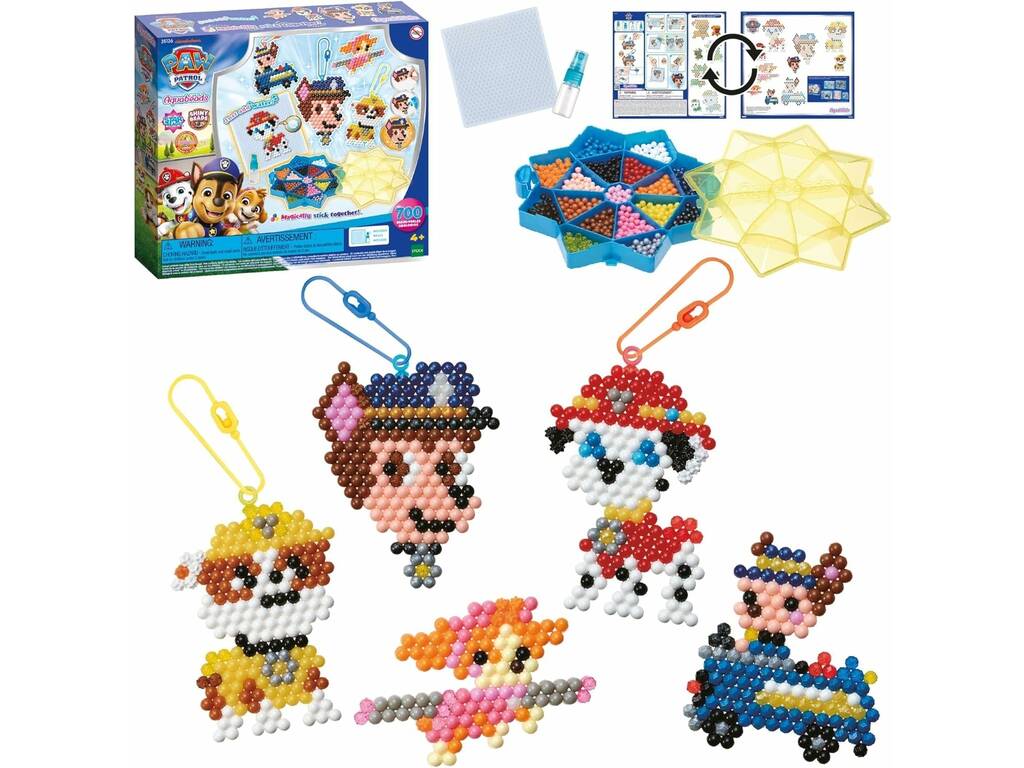 Aquabeads Patrouille Canine Mega Pack avec 700 perles
