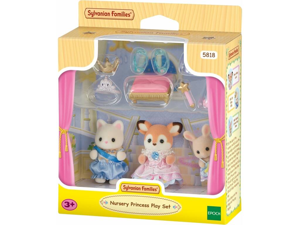 Sylvanian Families Conjunto Princesas do Jardim de Infância