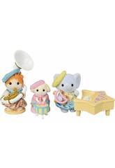 Sylvanian Families Set Concert À La Crèche