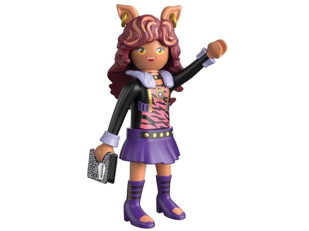 Playmobil Monster High Bambola Clawdeen Wolf con Accessori