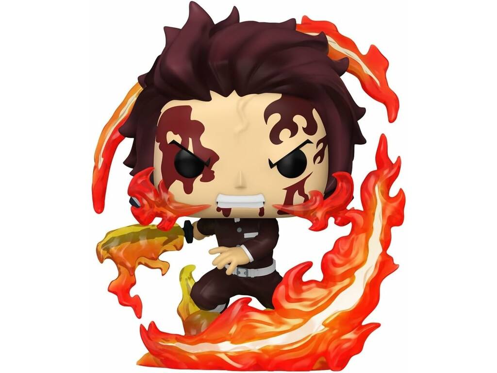 Funko Pop Plus Demon Slayer Figura Tanjiro Kamado Respiración Solar