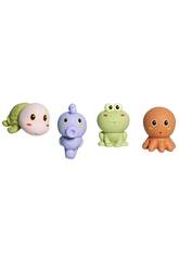 Sac  jouets de bain 4 pices Sea