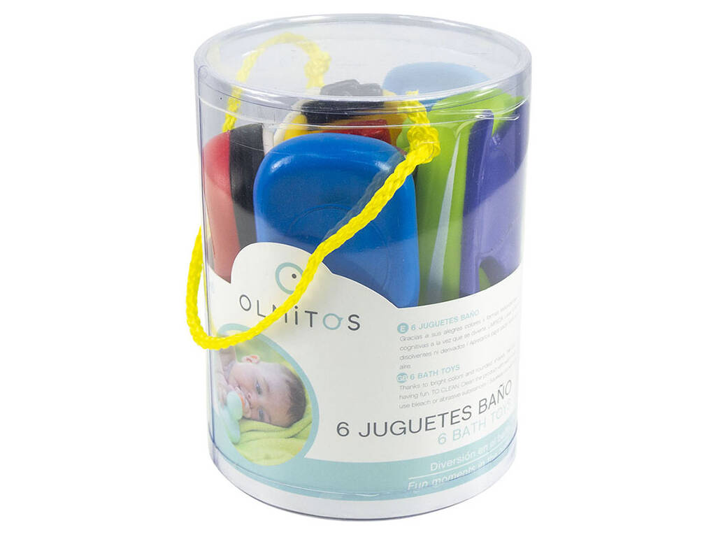 Boîte de 6 jouets de bain bateaux
