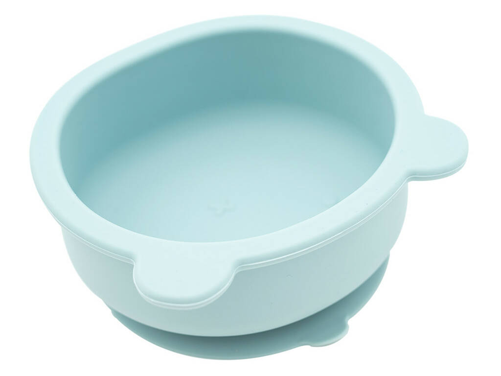 Vajilla 7 pièces en silicone bleu