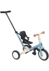 Tricycle multifonction Gyro 5 en 1 Couleur bleue