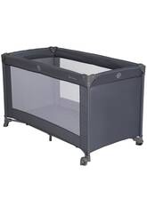 Berço de Viagem Básico Cinzento Escuro de 79x66x126 cm