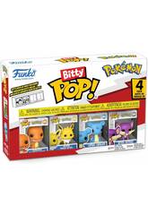 Funko Bitty Pop Pokmon Pack 4 con Charmander