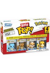 Funko Bitty Pop Pokmon Pack 4 com Squirtle