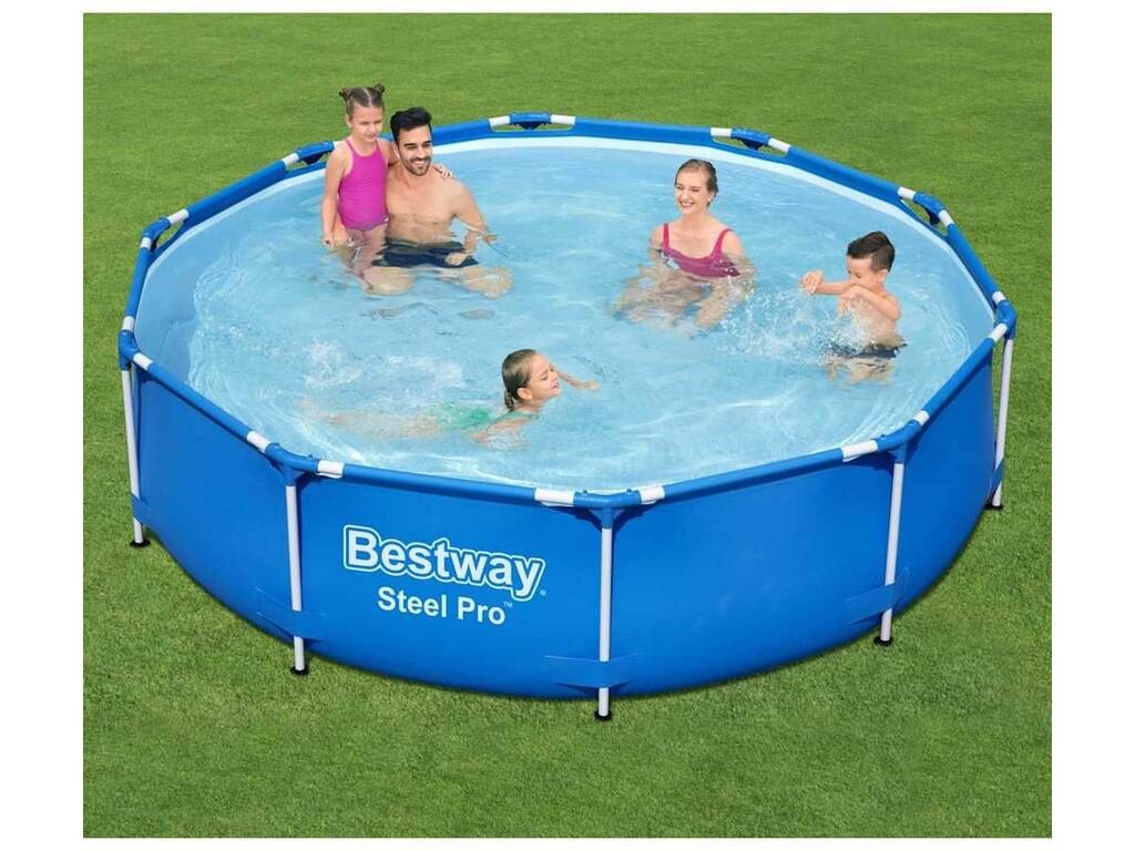 Piscina Desmontable 305x76 cm. Steel Pro Bestway 56677