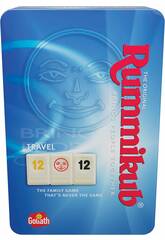 Rummikub de voyage avec étui en métal